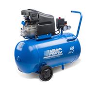 Compressore coassiale carrellato line abac 50 lt 2HP