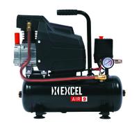COMPRESSORE COASSIALE LUBRIFICATO A OLIO AIR 9 LT.9 MONOFASE EXCEL