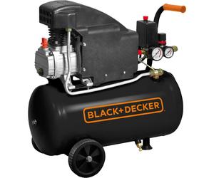 Compressore coassiale lubrificato Black+Decker 1,5 HP 24 l Nero