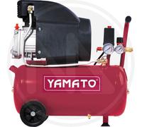 Compressore coassiale monofase 24 lt. 2 hp yamato compressore carrellato