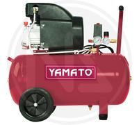 Compressore coassiale monofase 50 lt. 2 hp yamato compressore carrellato