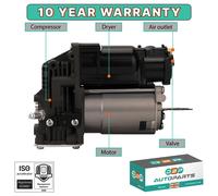 2213200704 Aria Sospensione Compressore Pompa UK per Mercedes S W221 S320 S350