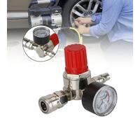 Compressore D'Aria 1/4" Regolatore Di Pressione Calibro Valvola Di Controllo T9