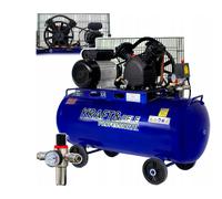 Compressore D'Aria 100L 2,8kW 8BAR 480L/Min 2 Cilindri Officina