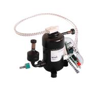 Compressore D'aria 12V 24V 48V DC 450W Ad Alta Potenza for Frigorifero for Auto Mini Raffreddamento AC R134A Congelatore Portatile Camion for Camper Uso Marino