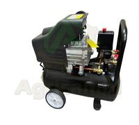 Compressore d'aria 24 litri portatile carrellato 2Hp 8 Bar