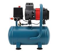 Compressore d'aria alimentato a batteria Pompa di gonfiaggio portatile Flusso d'aria stabile a 8 bar Materiale in lega di ACCIAIO Capacità di 6 litri Compressore elettrico senza