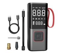 Compressore d'aria compatto Pompe Manometro Digitale Pompe Aria Palmare Ricaricabile Adatto Per Auto Moto Biciclette Portatile Elettrico Piccolo Compressore Con Display Digitale Multifunzione Compatto