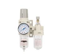 Compressore d'aria compressa pneumatico Filtro regolatore Scarico aria Fonte componente Utensile pneumatico Utensili AC2010-02 1/4(12mm)