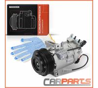 Compressore D'Aria Condizionata Compressore Ø115mm per Renault Ca Clio IV Kh Bh