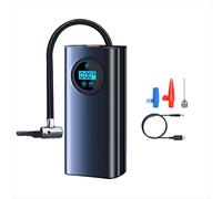 Compressore d'aria elettrico a gonfiaggio rapido da 12 V, pompa d'aria portatile, gonfiatore per pneumatici per moto, auto e bicicletta