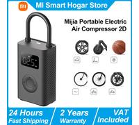 Compressore d'aria elettrico portatile Xiaomi Mijia 2/2D, pompa dell'aria 2, gonfiatore digitale
