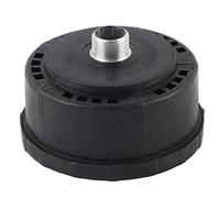 Compressore d'aria Filtro Riduttore di Rumore Compressore 3/4 25mm Guscio di Plastica Rotondo Silenziatore Aspirazione Dia 80mm