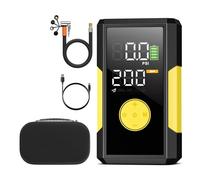 Compressore D'aria For Auto 200PSI Con Batteria 10000mAh Gonfiatore Elettrico Portatile For Pompa Gonfiabile For Pneumatici For Pompa Di Aria For Auto Facile Da Usare(Yellow)