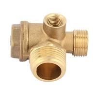 COMPRESSORE D'ARIA IN OTTONE MASCHIO FILETTATO CONTROLLO VALVOLA TUBO STRUMENTO CONNETTORE PER POMPA PISTONE SERBATOIO DI PRESSIONE DELL'ARIA