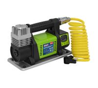 Sealey Digitale Gonfiatore Pneumatico / Aria Mini Compressore 12V MAC04D