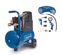 Compressore d'aria orizzontale Scheppach HC30o - 24L - 110 W - 8 bar (fornito con un set di 13 accessori)