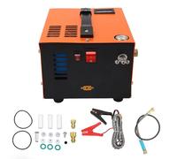 Compressore D'aria PCP Ad Alta Pressione 300 BAR, Pompa HPA 4500 Psi con Ventola di Raffreddamento per Immersioni, Gonfiaggio All'aperto