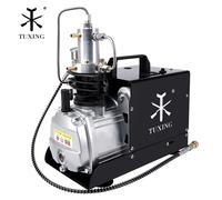 Compressore d'aria PCP ad alta pressione TUXING 4500Psi compressore elettrico a ventola integrato con antideflagrante per fucile subacqueo subacqueo