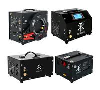 Compressore d'aria PCP TUXING 300Bar compressore portatile ad alta pressione 4500Psi con adattatore di alimentazione 12V integrato arresto automatico per fucile