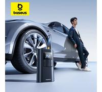 Compressore d'aria per auto con pompa d'aria cablata/wireless Baseus per gonfiatore di pneumatici per pompa d'aria per auto da bicicletta per moto con torcia staccabile