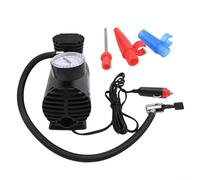 Compressore d'aria per auto da 12 V, 300 psi, leggero e gonfiabile, con adattatori per ugello per auto e moto, per palloni per pneumatici, gonfiabili, stile compatto per semplice elettrico nel