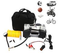 Compressore d'Aria per Auto Mini compressore d'Aria Portatile 150PSI Kit di gonfiaggio per Pneumatici per Auto Kit Portatile Pompa a Pressione 12V