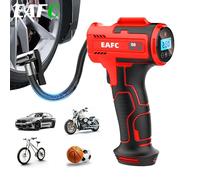 Compressore d'aria per auto wireless portatile Pompa di gonfiaggio per pneumatici elettrica portatile 150PSI per palline per pneumatici AUTO per biciclette da moto
