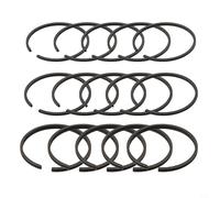 Compressore d'aria per pistone per kit anello 15 pezzi per foro cilindro 48 mm in uarnizione gas e olio per anelli
