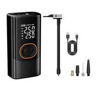 Compressore d'aria per pneumatici, 150 PSI, pompa per bicicletta, spegnimento automatico, senza fili, gonfiaggio pneumatici per auto, Presta1, Dunlop1, manometro per auto, bicicletta, moto, pompa ad