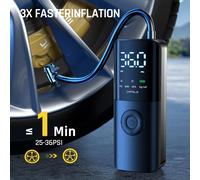 Compressore d'aria Pompa d'aria per auto portatile Gonfiatore per pneumatici per auto wireless digitale 12V 150PSI Iniettore d'aria per pneumatici per pompa di riempimento pneumatici per bicicletta