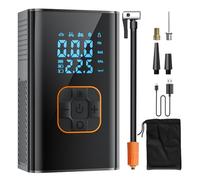 Compressore d'aria Portatile - 10,3 bar Senza Fili Portatile Automatico | Pompa Del Compressore D'aria Auto Con Manometro,per Navetta Viaggio Esterno Auto Camion SUV Bici Moto Palloncini Giocattoli