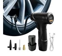 Compressore d'aria portatile con a LED Spegnimento automatico | Pompa per pneumatici Compressore d'aria per auto per bici Moto Gonfiabili Casa Auto Camion SUV Campeggio Viaggio Road Trip