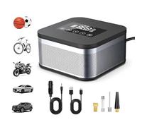 Compressore d'aria portatile per gonfiaggio pneumatici, 7800 mAh, pompa ad aria senza fili per pneumatici auto, 150 PSI mini pompa per pneumatici touch screen, pompa per pneumatici per auto, moto,