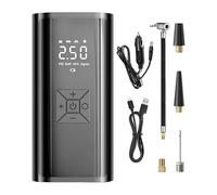 Compressore d'Aria Portatile | Pompa d'Aria Intelligente Portatile,Gonfiapneumatici Senza Fili con Display LED per Auto Moto Casa Viaggio