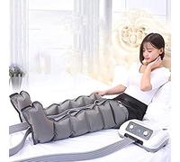 Compressore d'aria Pressoterapia portatile Avvolgimenti per le gambe Massaggiatore Circolazione Sanitaria Macchina per il linfodrenaggio del piede Massaggiatore a pressione d'aria per rilassarsi Pe