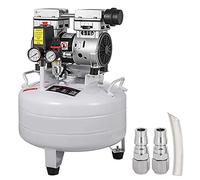 Compressore d'Aria Senza Olio Ultra Silenzioso da, Compressore Silenziato 30L, Compressore d'Aria 850 W, Rumorosità meno 58 dB, Compressore d'aria Portatile Senza Olio