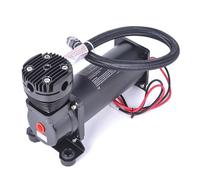 Compressore d'aria silenzioso Compressore for sospensioni pneumatiche da 12 V silenzioso da 69 dB - Pompa ad alte prestazioni da 300 PSI con prese da 1/4 3/8 NPT(3 8 BLACK)