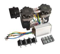 Compressore d'aria silenzioso Testa del compressore for vuoto con pompa d'aria senza olio silenziosa DC Air portatile 12V 24V 48V 60V(12V350W0.8MPA)