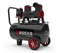 Compressore d'aria ultra silenzioso da 8 galloni, 1,5 HP 4,52 CFM, serbatoio del compressore d'aria senza olio massimo 115 PSI, compressore d'aria da 110 V/60 Hz, 70 dB per la riparazione di