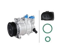 Compressore Del Clima 12 V Ø 110 HELLA IAM-Expertise Adatto Per Ad Es. AUDI A4
