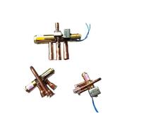 Compressore Del Climatizzatore, Compatibile For Sanhua, AC220V 1-5P, Valvola Di Inversione Della Pompa Di Calore A Quattro Vie Con Bobina