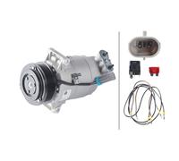 Compressore Dell'Aria 12 V Ø 105 HELLA Compatibile Per Altri OPEL ASTRA