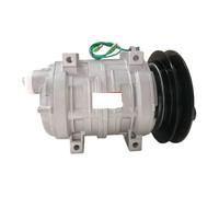 Compressore Dell'aria Condizionata CA | Compressore AC in alluminio con stabile frizione a scanalatura singola(12 V)