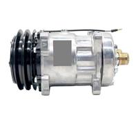 Compressore Dell'aria Condizionata Frizione Per Sanden 7402 12 VOLT 2 SCANALATURA 124MM DIAMETRO PULEGGIA SD709 COMPRESSORE 57552 58552 5902 254060 275609 152488 207402
