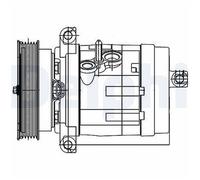 Compressore Dell'Aria Delphi Per Chevrolet Captiva Opel Antara