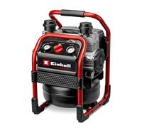 Einhell Professional Compressore SILENZZO 36/210 Power X-Change (36 V, max. 8 bar, serbatoio da 8 l, capacità di aspirazione 75 l/min, manometri, senza olio, silenzioso, batteria esclusa)