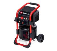 Einhell Compressore TE-AC 240/24 Silent (1500 W, max. 10 bar, serbatoio da 24 l, potenza di aspirazione 240 l/min, compressore silenziato da 70 dB, 2 manometri, riduttore di pressione)