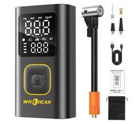 Compressore Elettrico Portatile 150PSI 6000mAh Gonfiatore Elettrico 4 Modalità