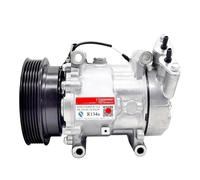 COMPRESSORE for AUTO ARIA CON AC, Compatibile Con Renault, Twingo Clio Modus 8200953359 8200756601 27630-00QAP 8200578856 8200357173 8200819568, Compressore Automatico Del Climatizzatore
